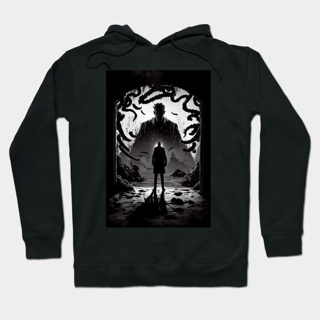 Enigmatic Elegance: The Unsettling Beauty of an Eerie Artistic Masterpiece Hoodie by styleandlife